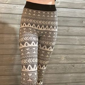 Leggings | Zentangle | Black and White